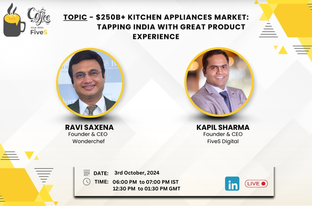 $250B+ Kitchen Appliances Market: Tapping from India with Great Product Experience